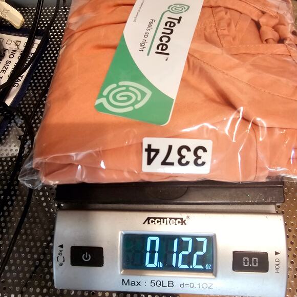 NEW David Meister Peach Orange Pastel High Low Halter Dress Size M 3374 - Picture 11 of 12